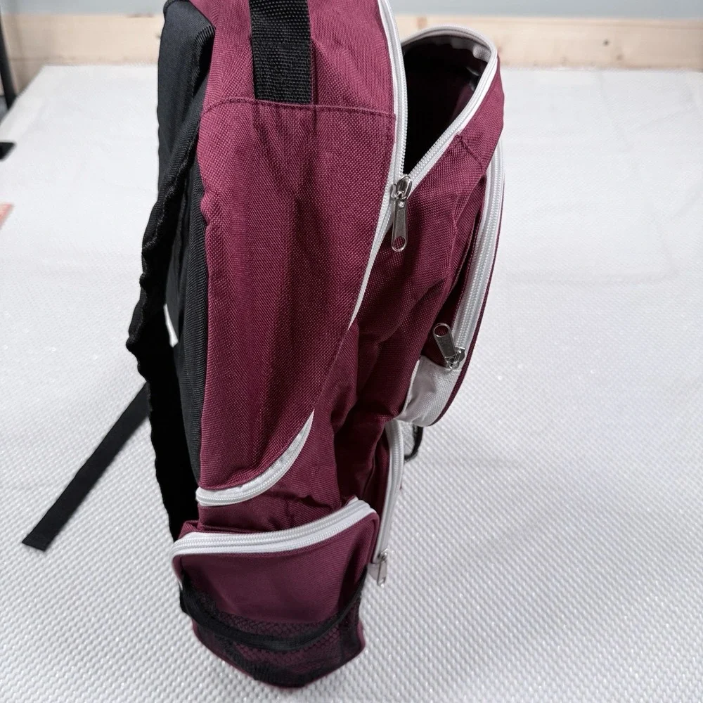 Texas A&M Aggies Maroon Multi-Pocket Backpack Laptop School Travel NCAA Bag